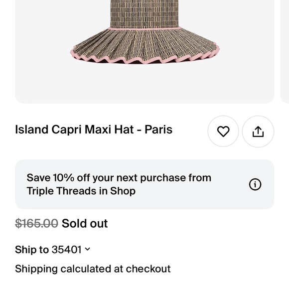 Accessories - Maxi Hat - Paris